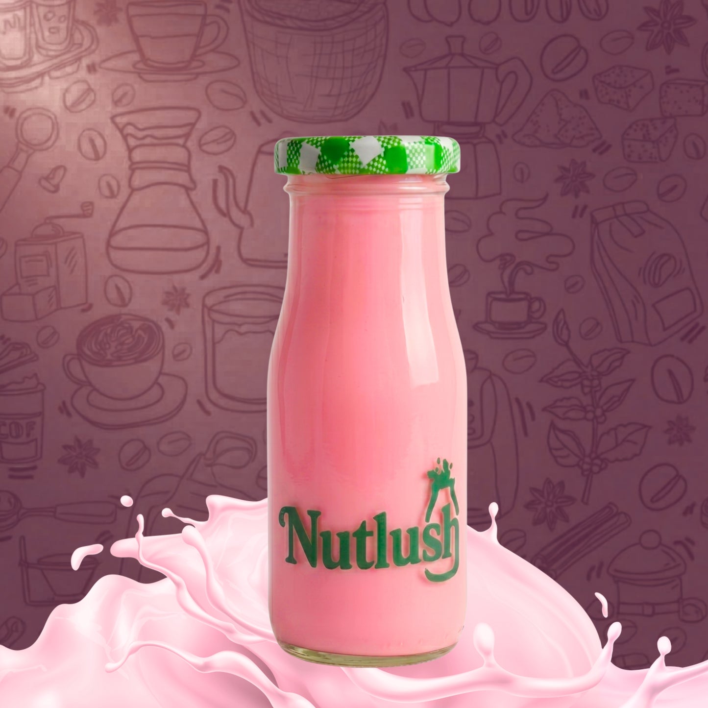 Sugar-Free Rose Milkshake