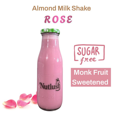 Sugar-Free Rose Milkshake