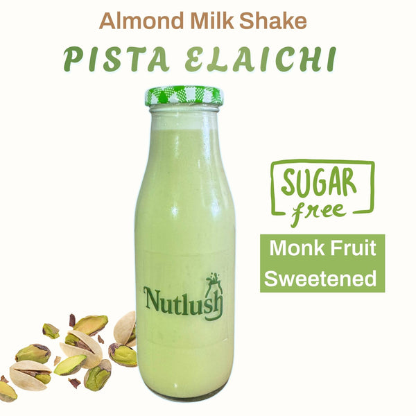 Sugar-Free Pistachio Elaichi Milkshake